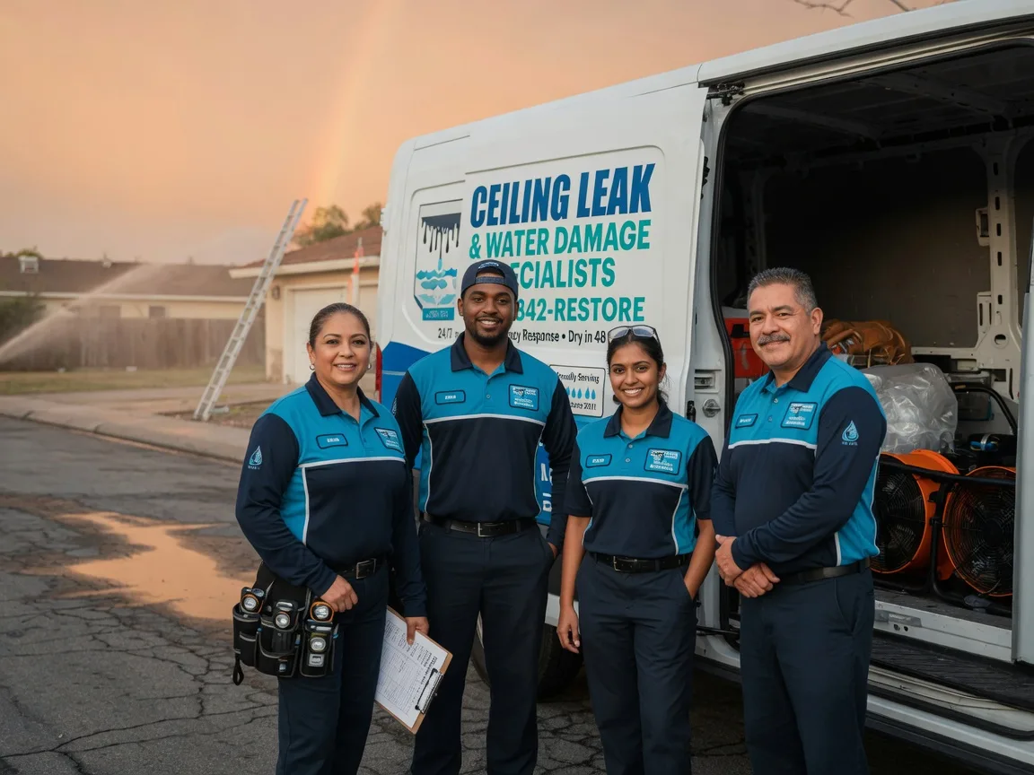 Ceiling Leak Cleanup company in Brooksville, ME